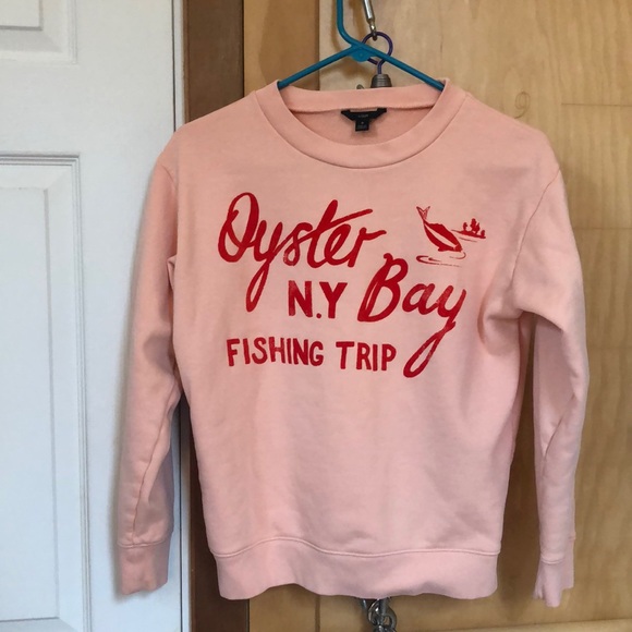 J. Crew Tops - J Crew rare sweatshirt for Oyster Bay on LG in NY